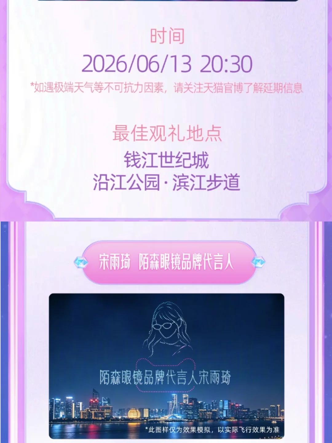 613杭州天猫无人机展有雨琦