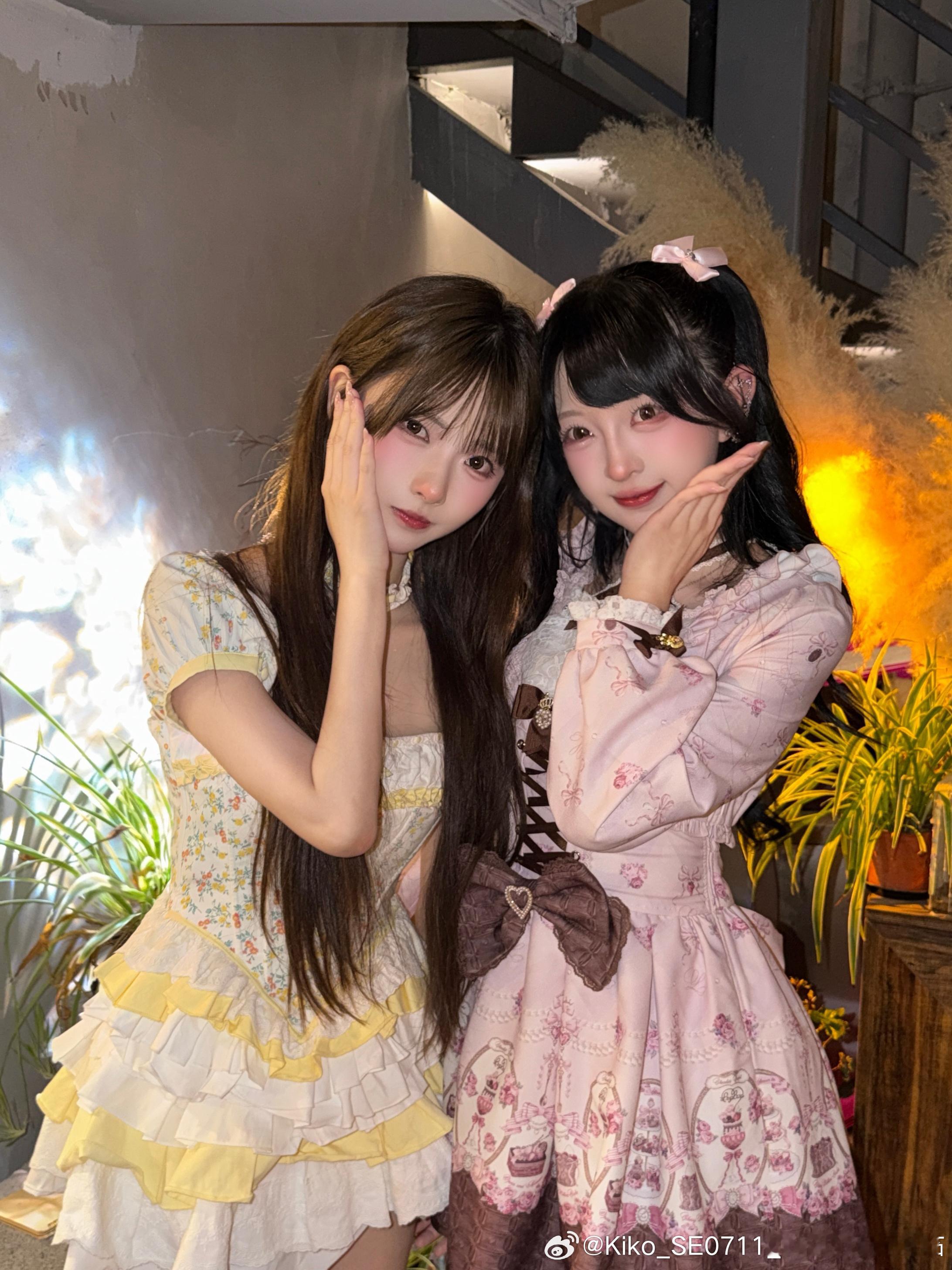 💜📝Kiko_ 和喜欢的女孩子吃了漂亮饭💕 