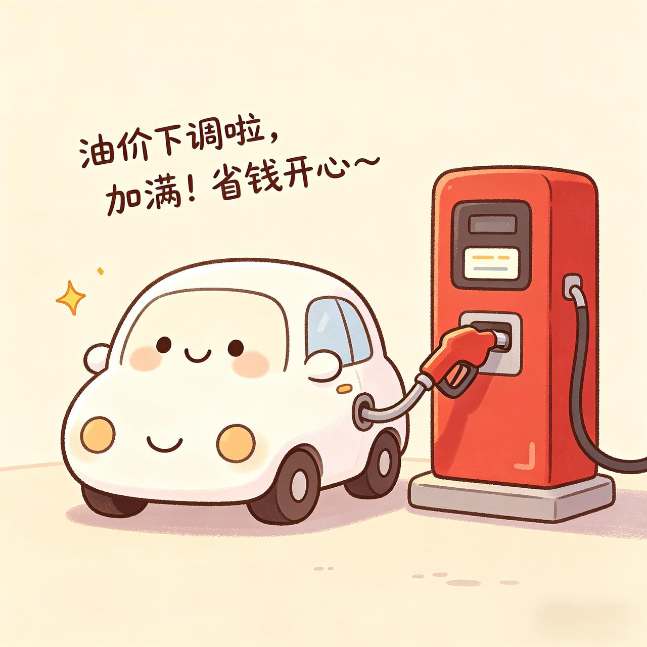 国内2026年首次下调（4月21日24时起）
92号汽油下调0.44元
95号汽