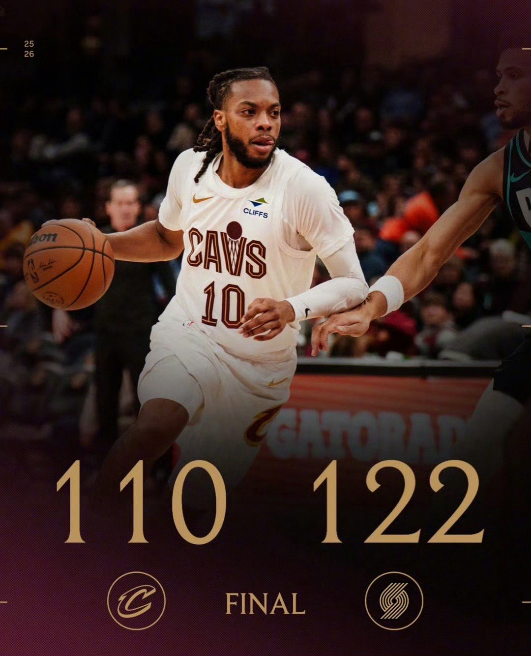 开拓者vs骑士骑士 状态不佳，遗憾落败。 