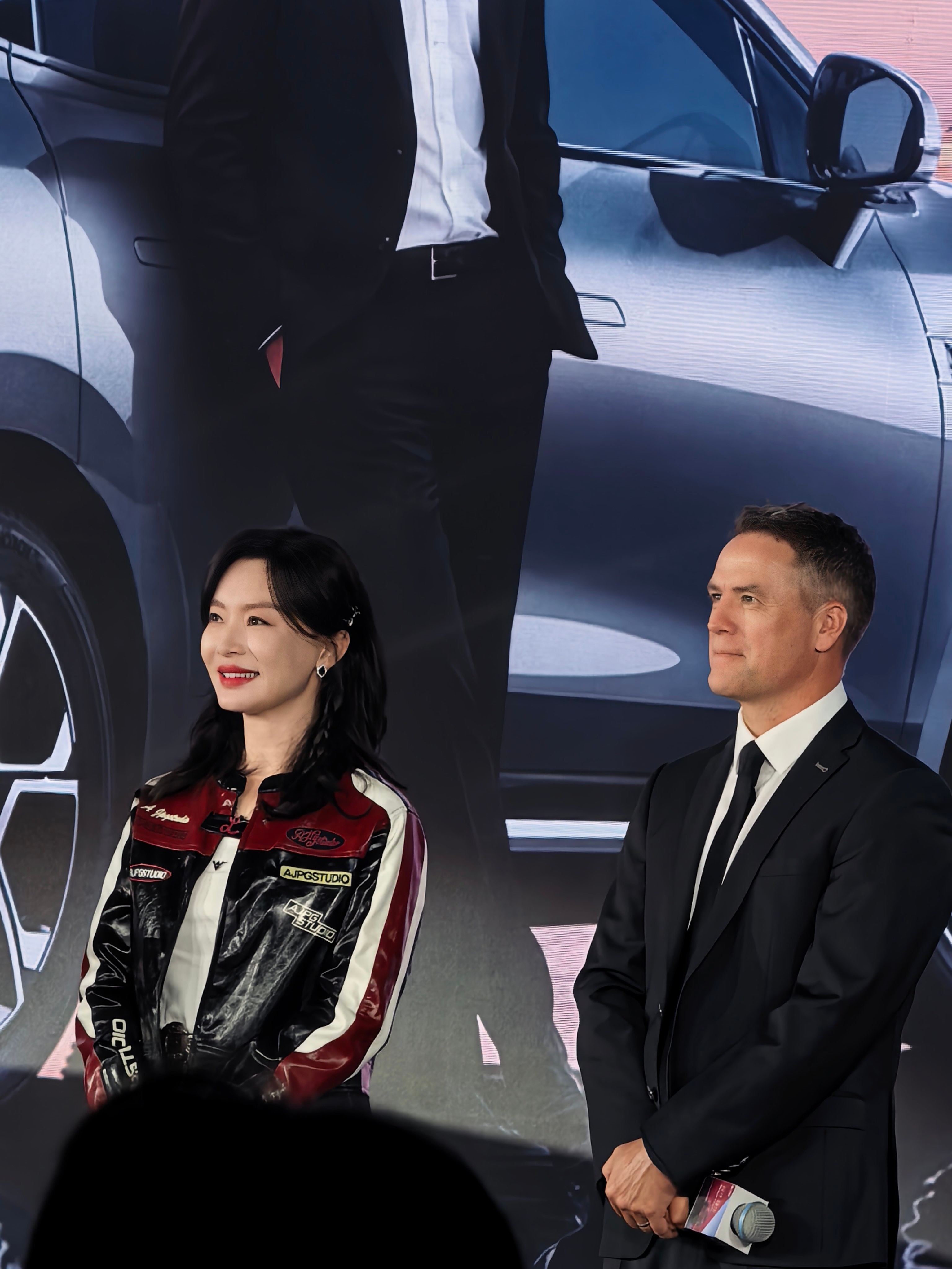 昊铂S600两位代言人陈数和迈克尔•欧文来现场啦～ 广州·广汽集团(番禺总部)