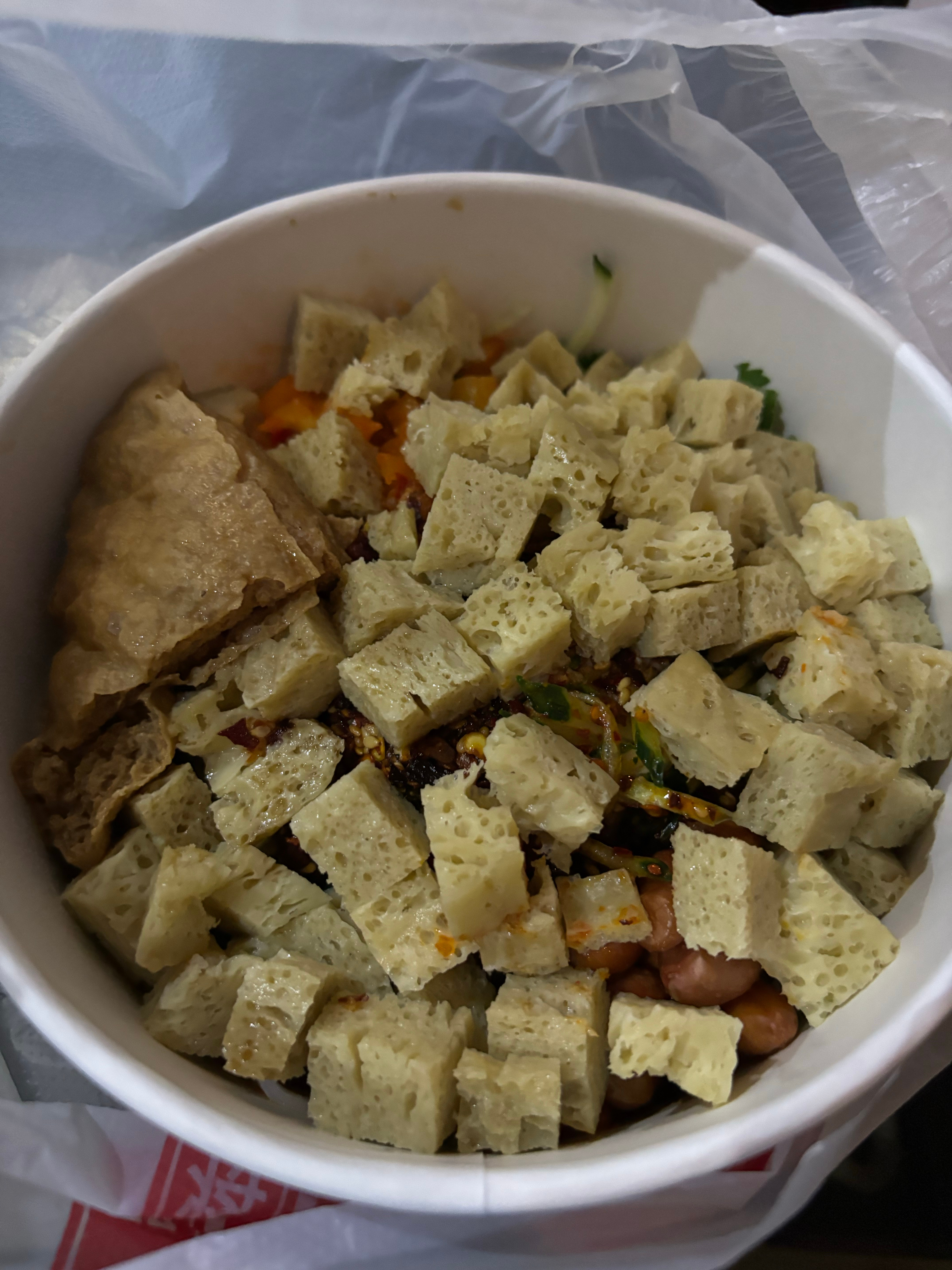 忍不了一点最爱凉皮然而那么发胖的东西