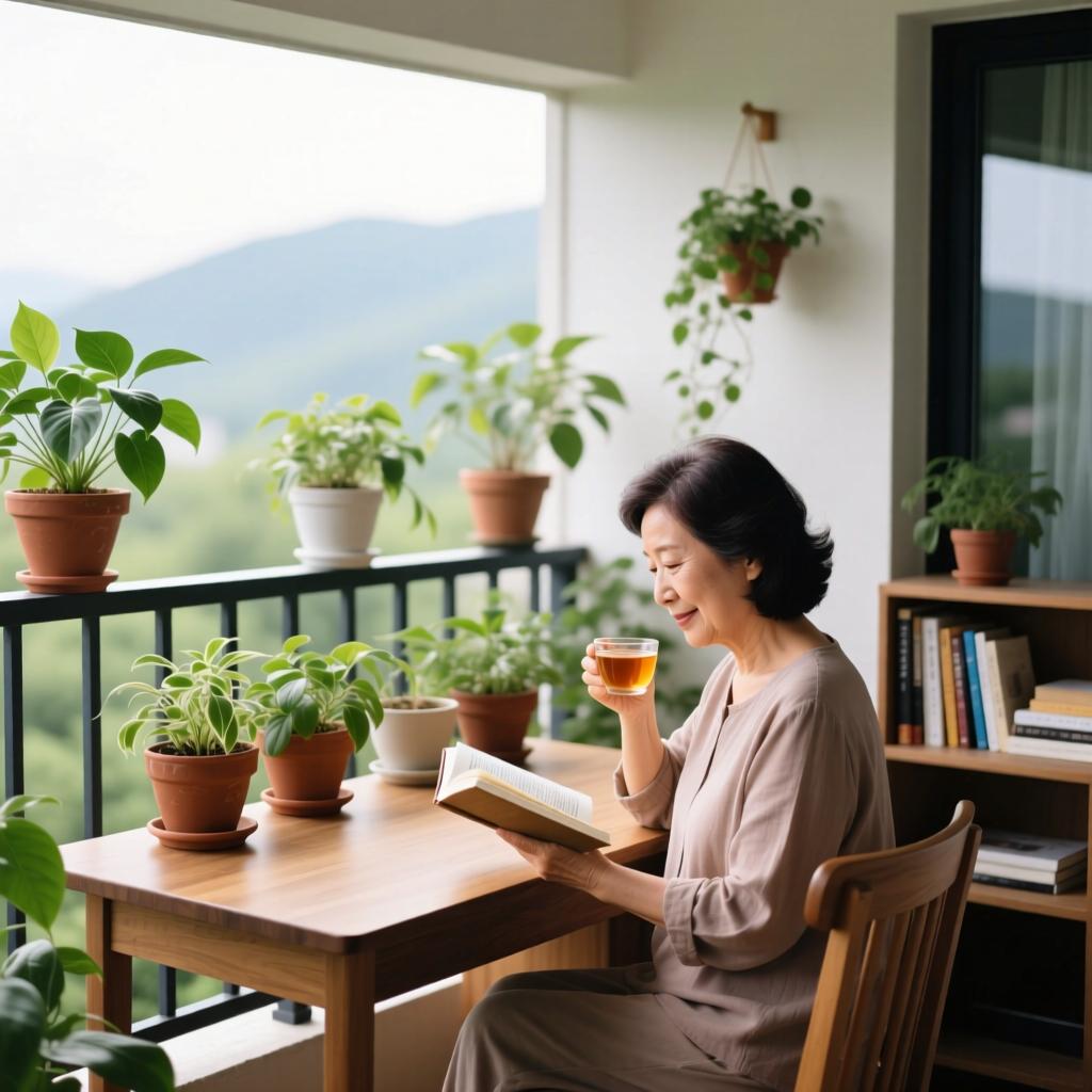 我是个60后，快60岁了。今天朋友给我打电话，问我现在是上班还是在家。我说在家呢