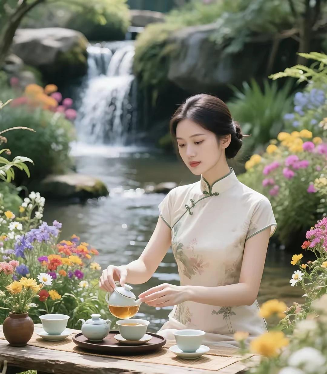 素笺叠恨锁芸窗，
旧墨犹凝泪几行。
昨夜梦回携手处，
花前月下袖盈香。