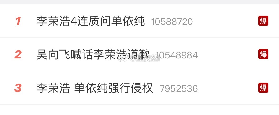 今年的微博king李荣浩，长嘴且亲自下场，又能逻辑清晰的宠吃瓜群众那些有舆论只知