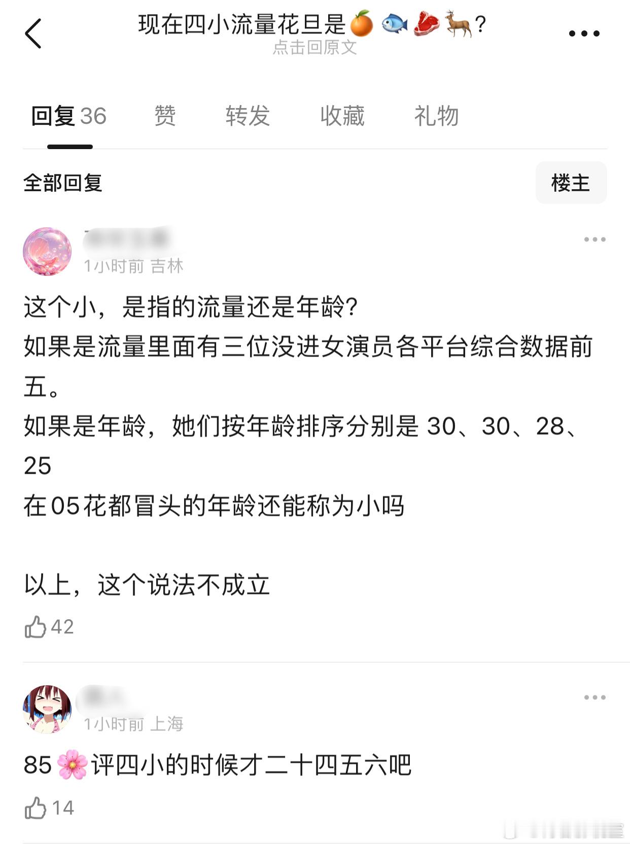 现在四小流量花旦 鞠婧祎 白鹿 赵露思 虞书欣 ​​​