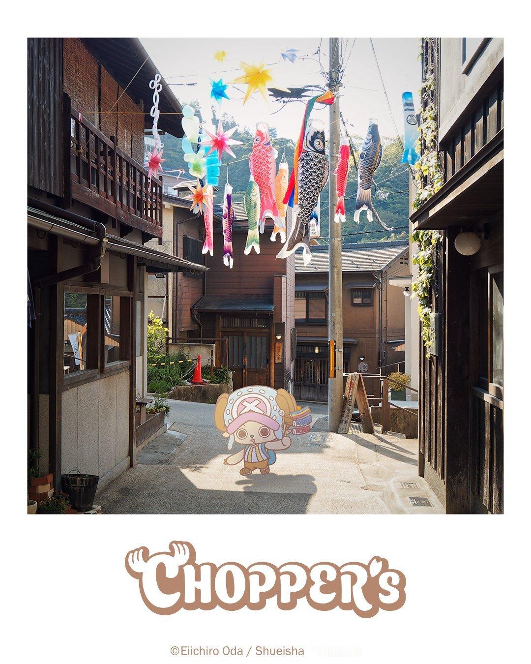 海贼王官方乔巴全新企划“CHOPPER's”，发一些乔巴在现实世界的图和视频。今