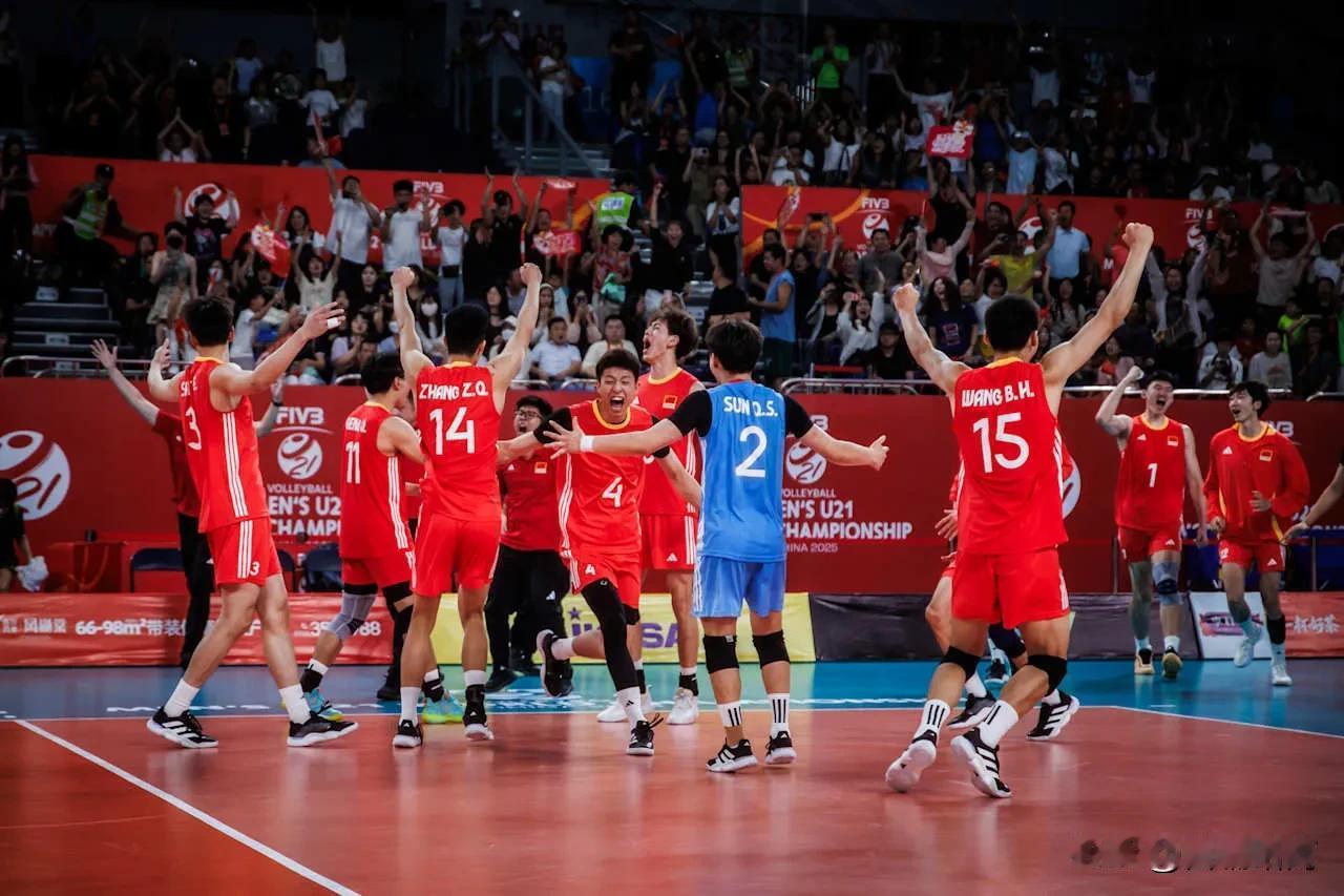 创造历史最佳战绩！中国男排U21关键时刻发力险胜日本晋级世锦赛八强！

男排1/