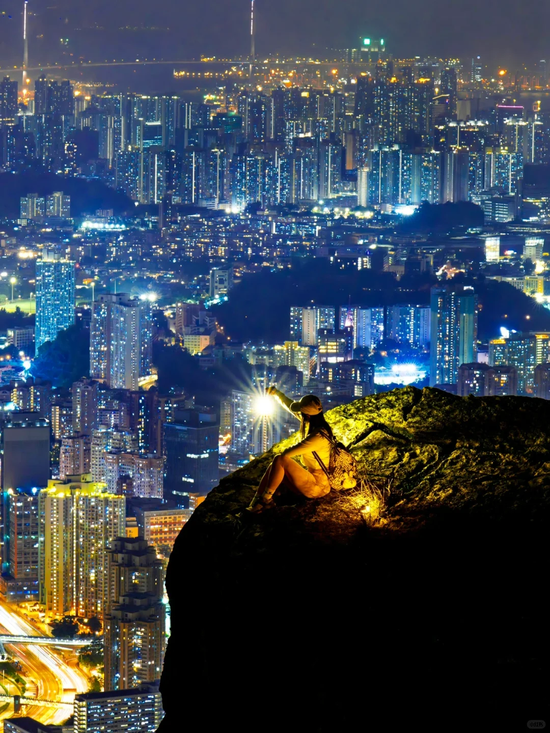 📍香港飛鵝山•這裡的日落夜景真的美到窒息