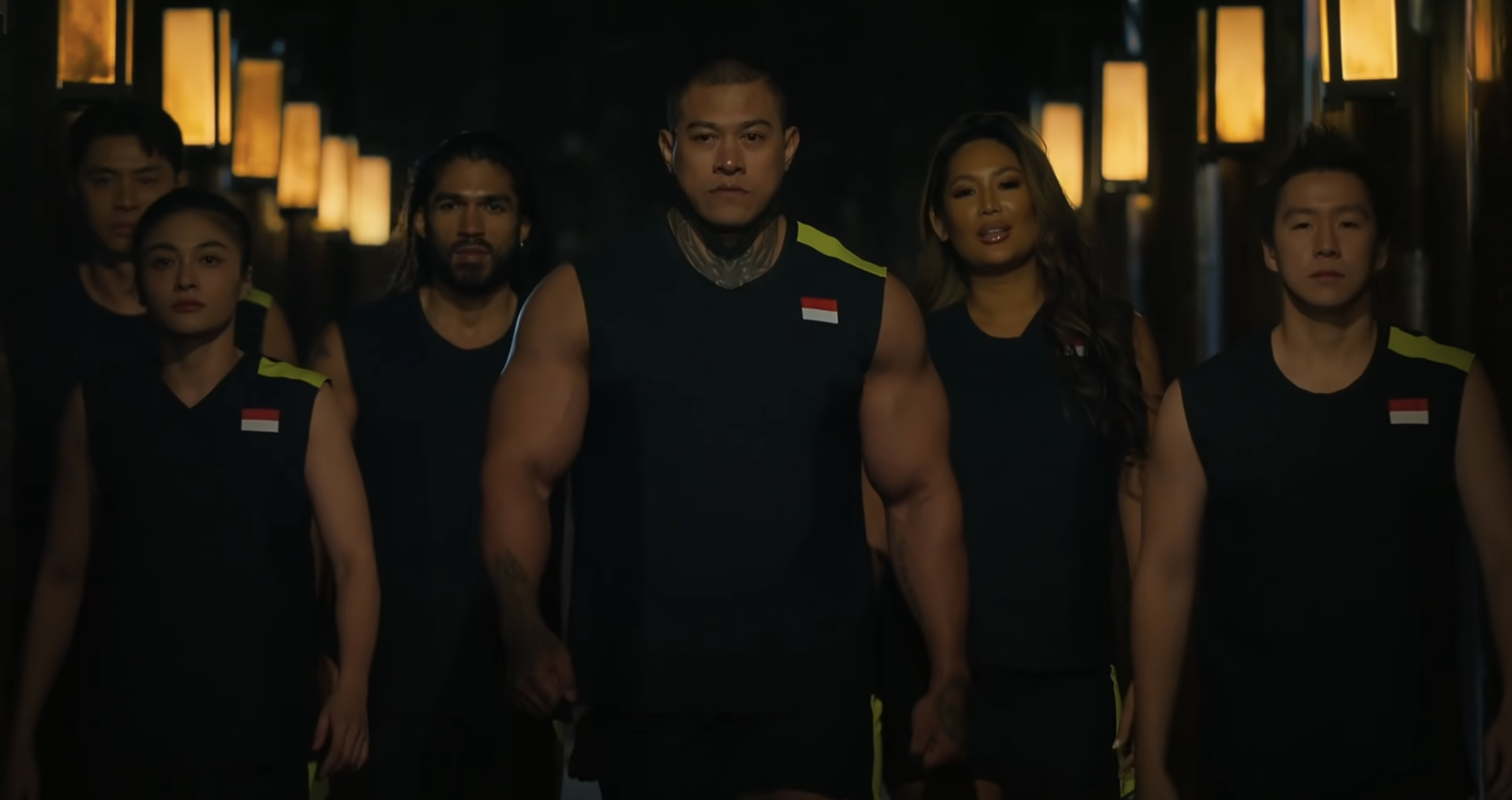 吉迪恩🇮🇩参加了网飞的《体能之巅3：亚洲大挑战》[震惊][震惊] ​​​