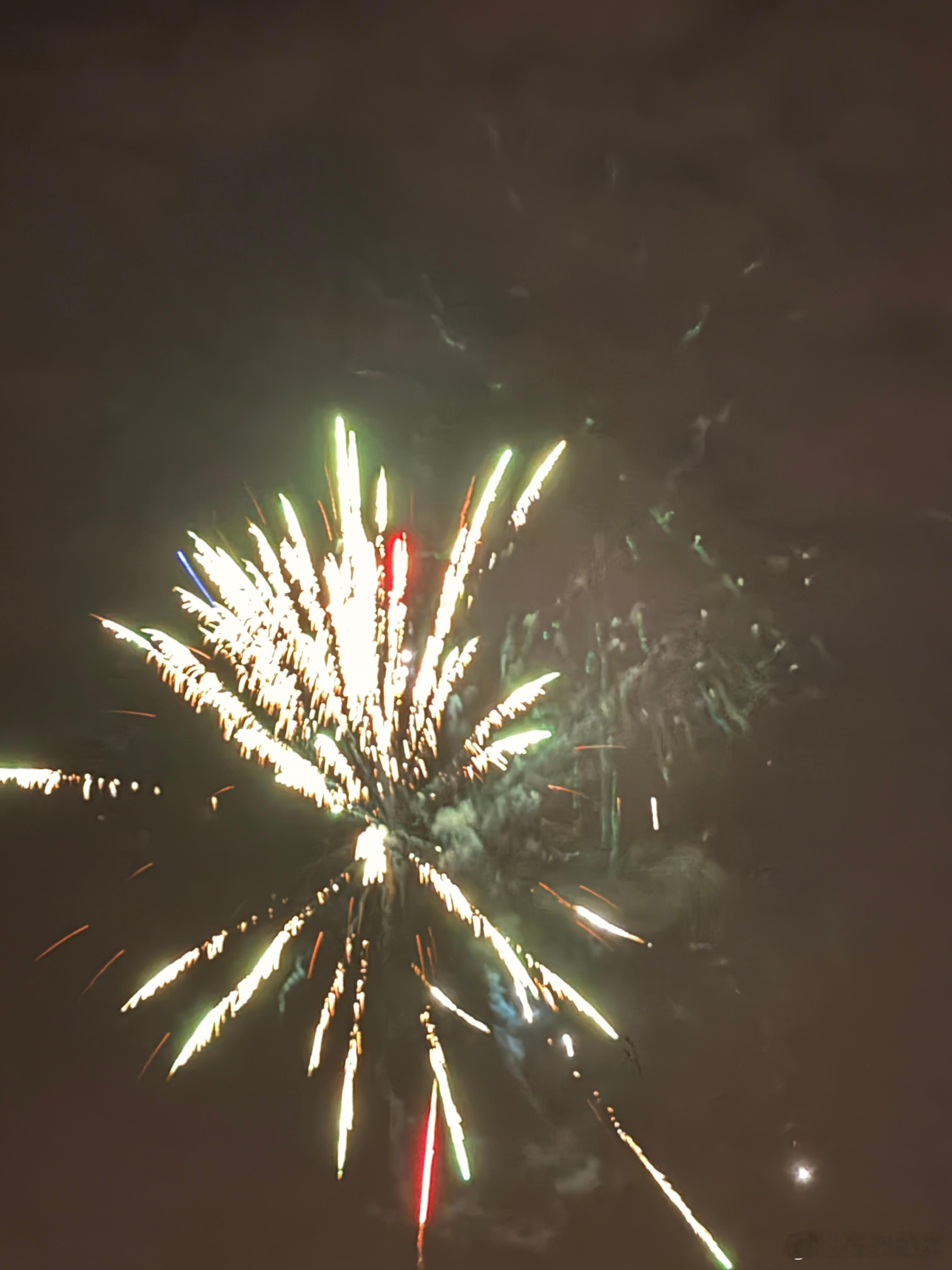 我说外面怎么烟花这么多，原来是0点到了。既然如此，那就跟大家说一句：过年好。