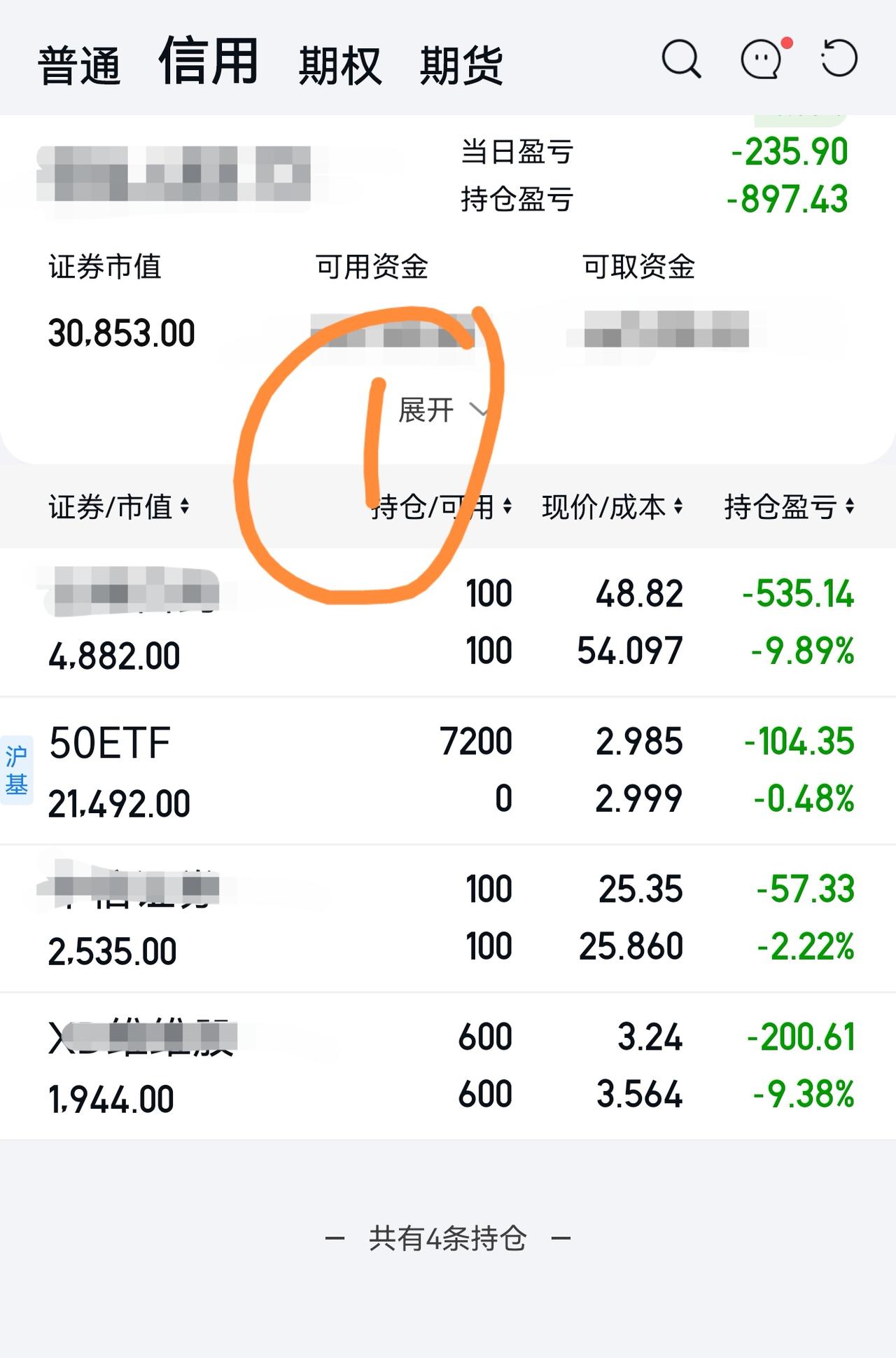 老手说股：（3）
家人们，今天大盘探底回升，双创还是非常强呀。
账户①，继续加仓