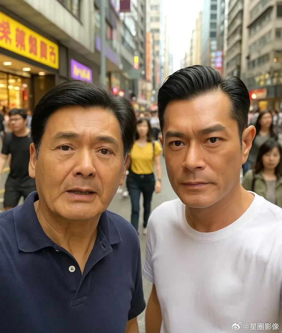 周润发古天乐终于在寒战合作上了两位巨星原来是第一次合作！周润发古天乐是谁的青春啊