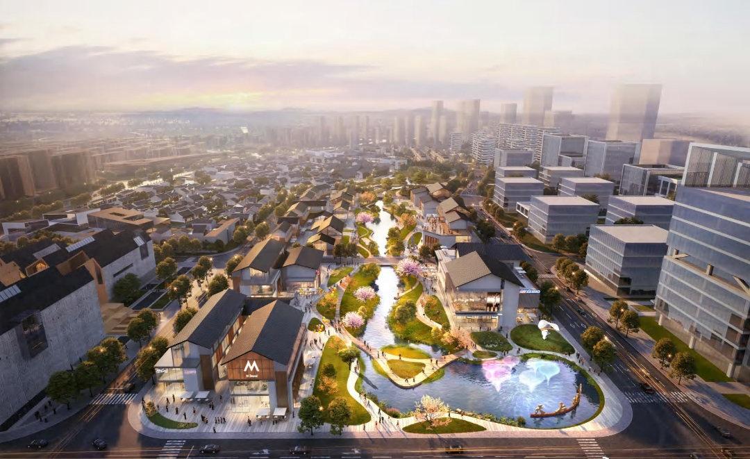 再看看周新古镇还是一期一二标，差距啊——天上村前历史文化街区二期城市设计成果和重