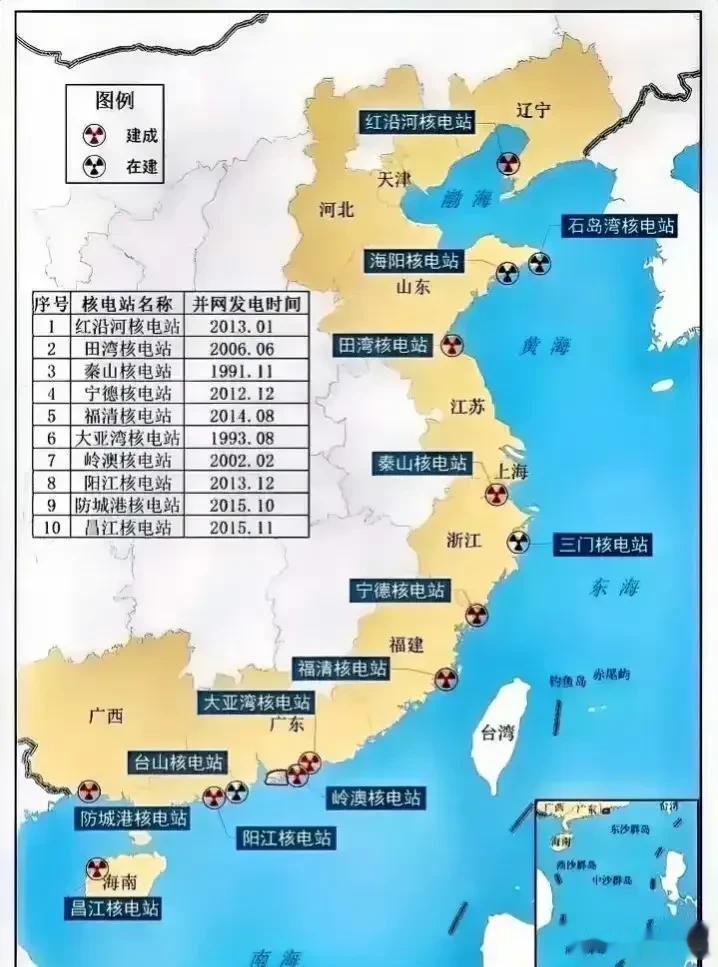 核电站为啥都是在沿海地区呢？ ​[思考][翻白眼]