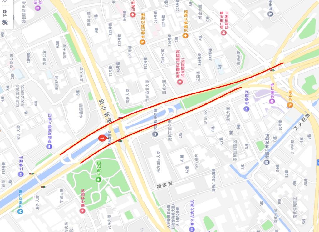 【出行注意！今晚起海口南大立交桥桥面将临时封闭施工】记者从海口市公安局交通管理支