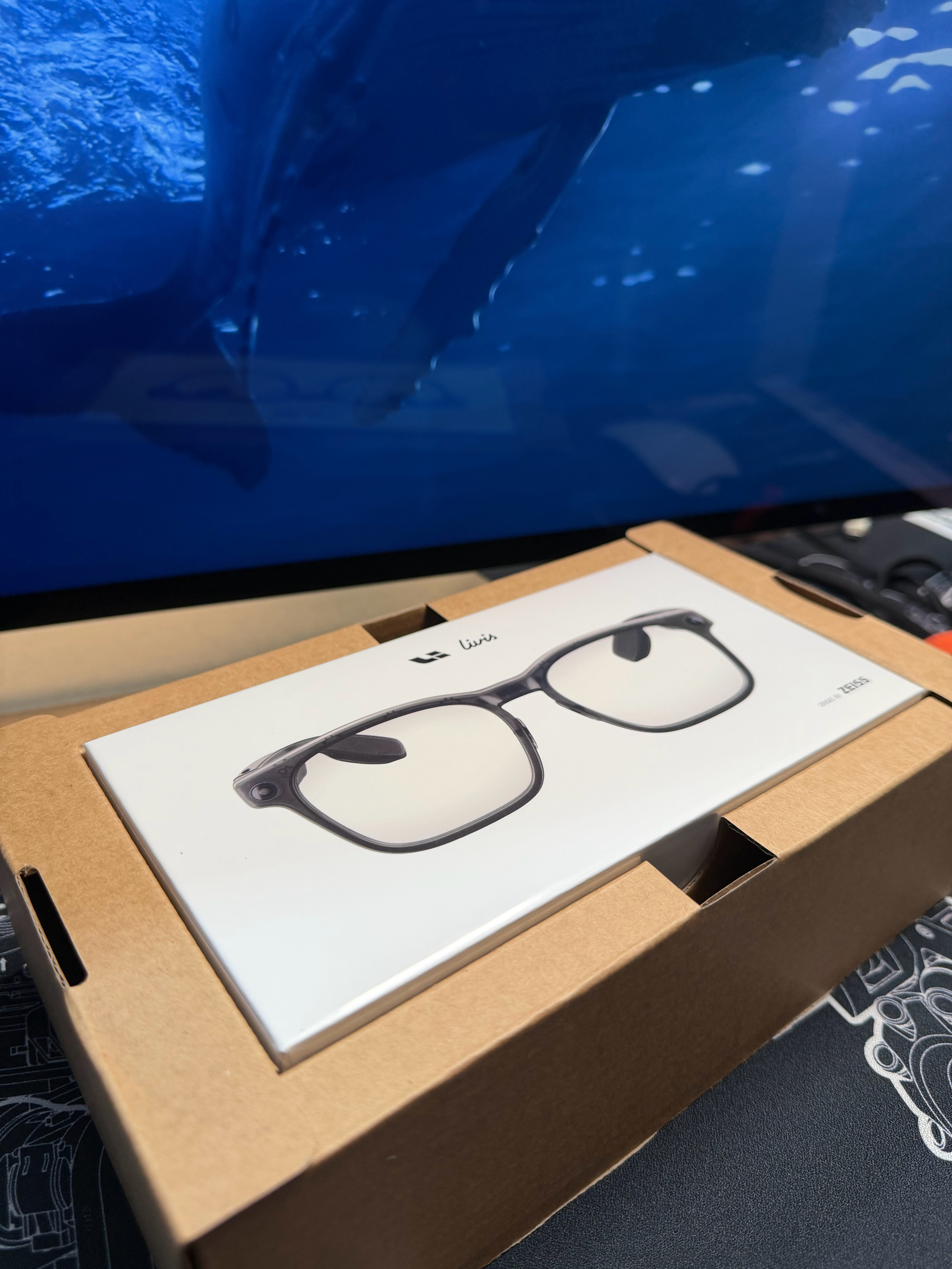 苦等了几个月，终于等到我的理想同学眼镜了试过这么多款智能眼镜，这款佩戴最贴合舒服