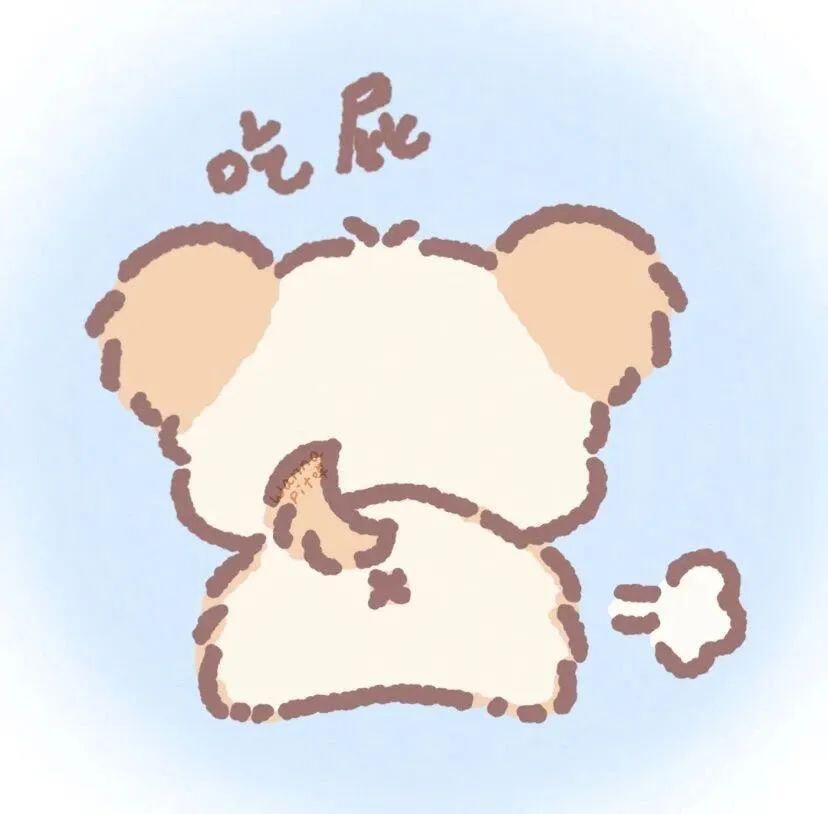 𝑾𝒆𝑪𝒉𝒂𝒕情头｜卡通头像｜情侣头像｜可爱头像 