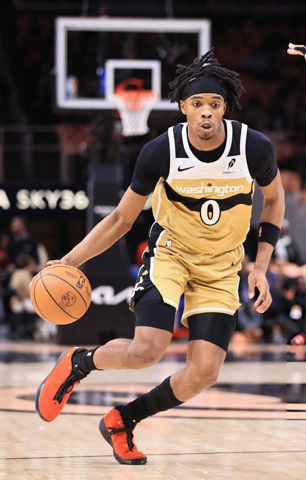 比拉尔·库利巴利 · Air Jordan 401410+5+1+1金色奇才球衣