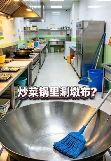 真是昧良心！幼儿园用炒菜锅洗拖把导致50个孩子呕吐！校园食品安全无例外，无小事