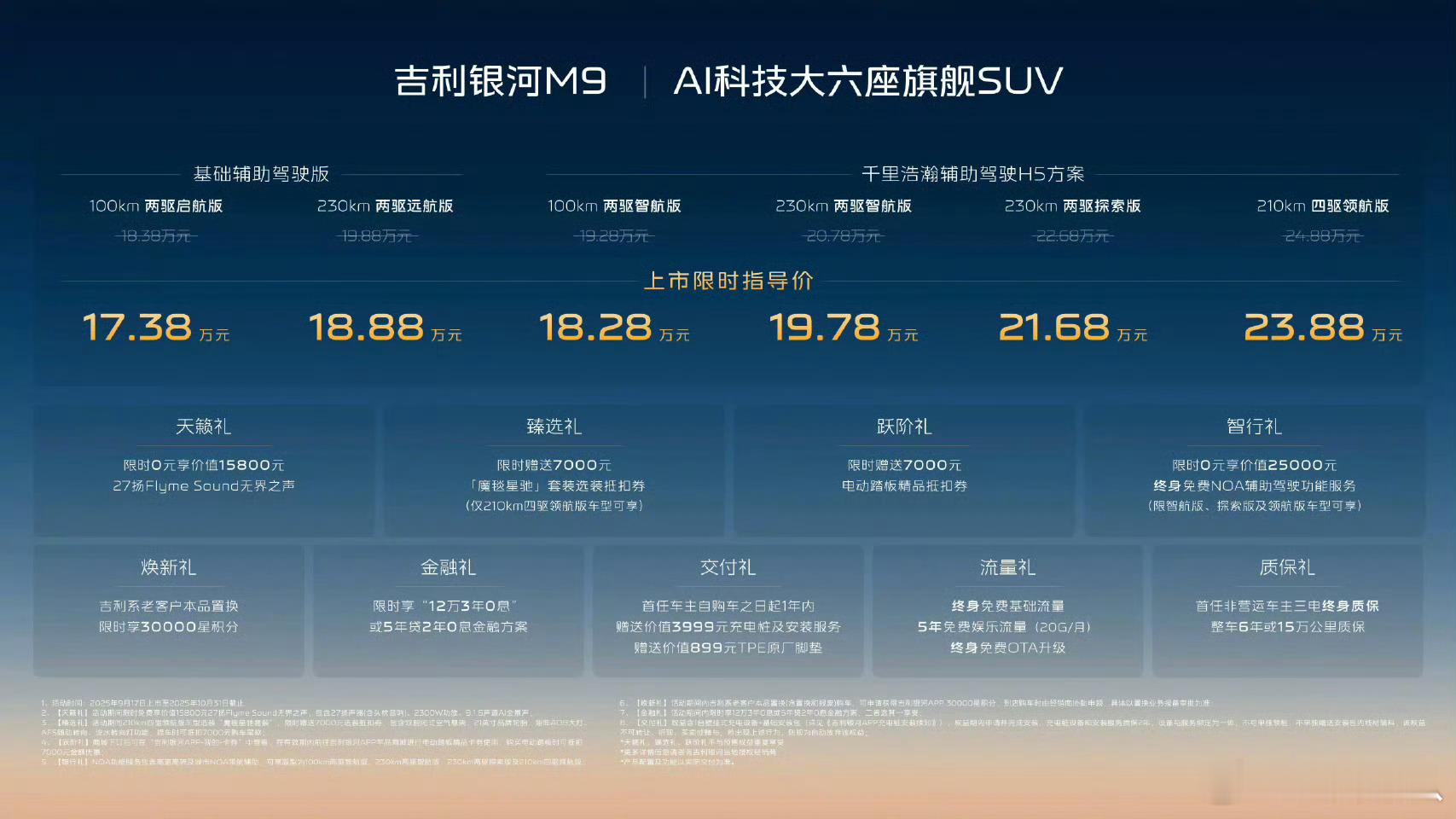 银河m9这个价格，无敌，5.2米[捂嘴哭]只要17w[允悲]吉利汽车银河吉利银河