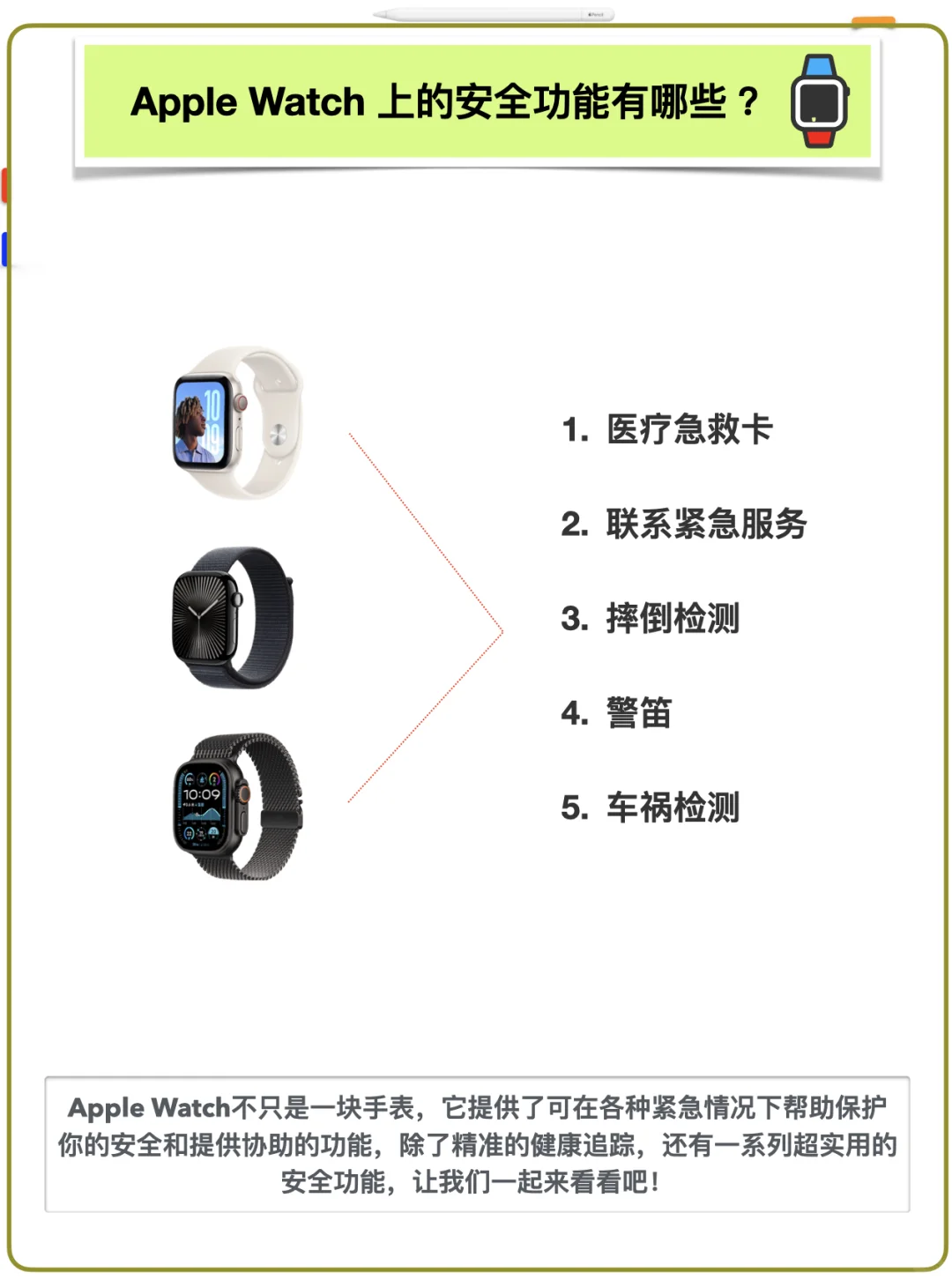 iWatch还有这些隐藏功能，来看看你都知道吗