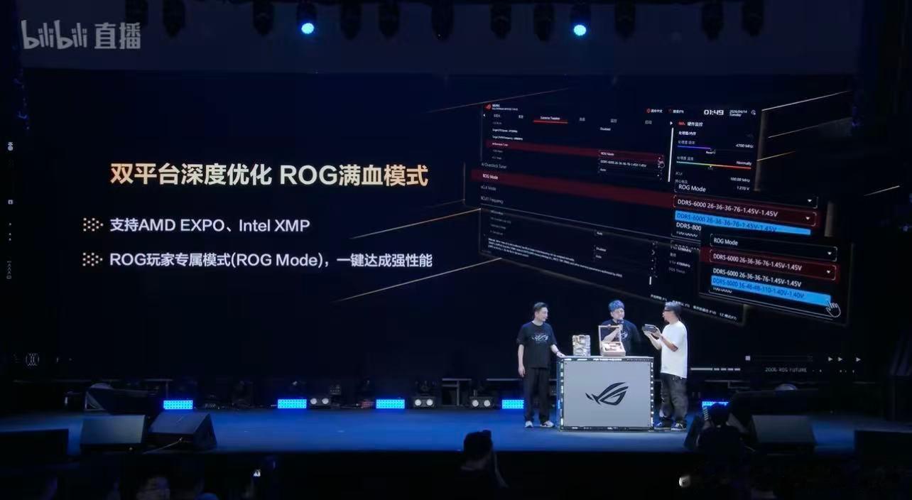 周冠宇现身ROG20周年发布会现场，作为代言人全程参与，把F1的速度与激情带到电