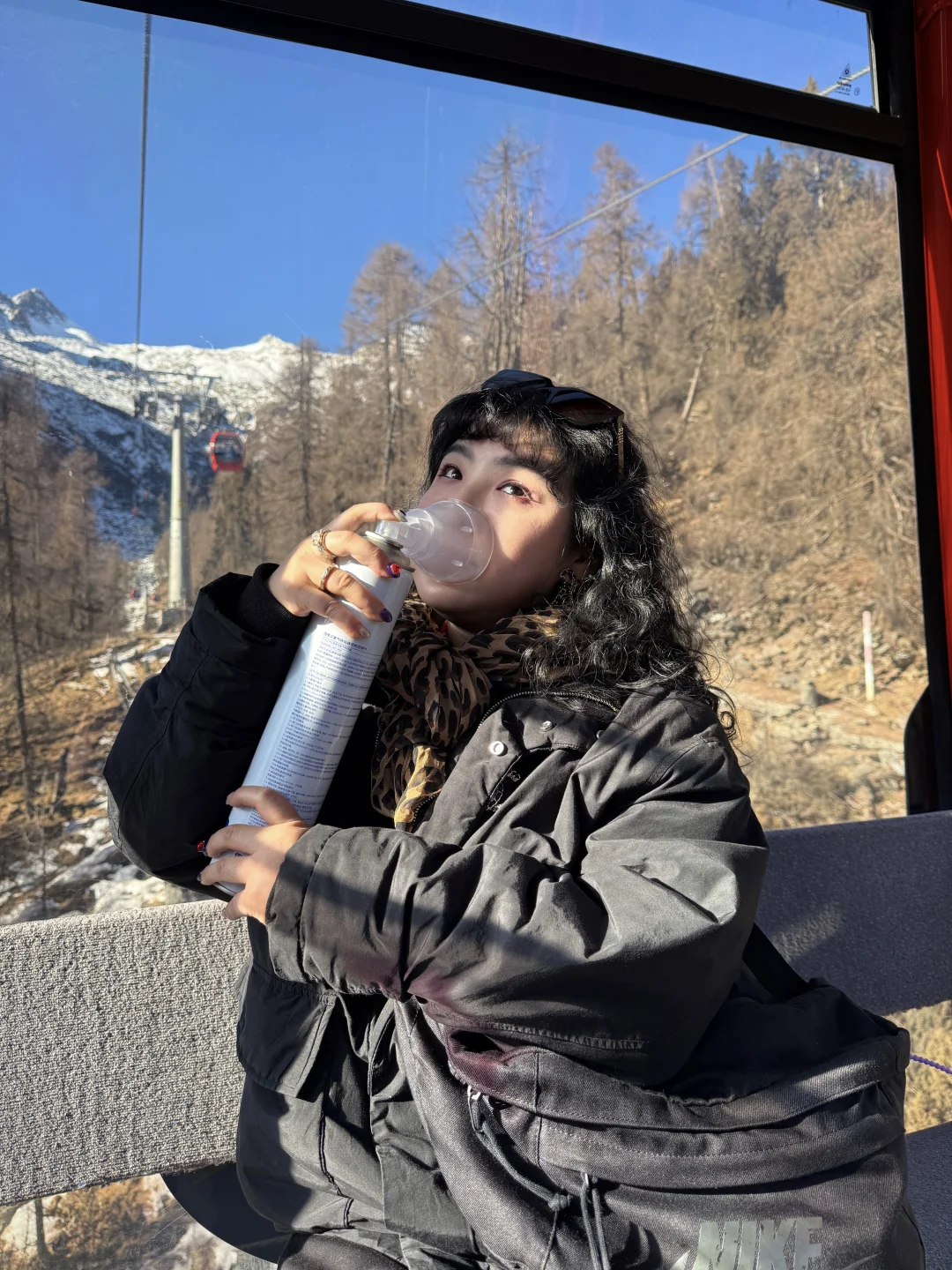 海拔4980m雪山使我变的柔弱粘人☁️❄️