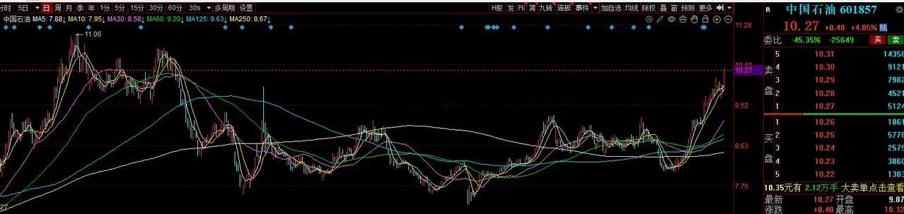 黑马是什么样子的？就是大家都想不到的，最终涨起来了！这个才是黑马。中国石油601