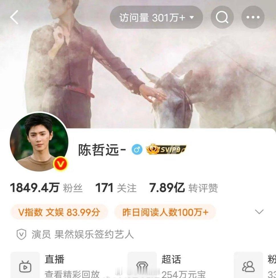 陈哲远、侯明昊、李昀锐，来看看国庆三宝男主微博主页访问量，你们体感谁有效吸粉？一