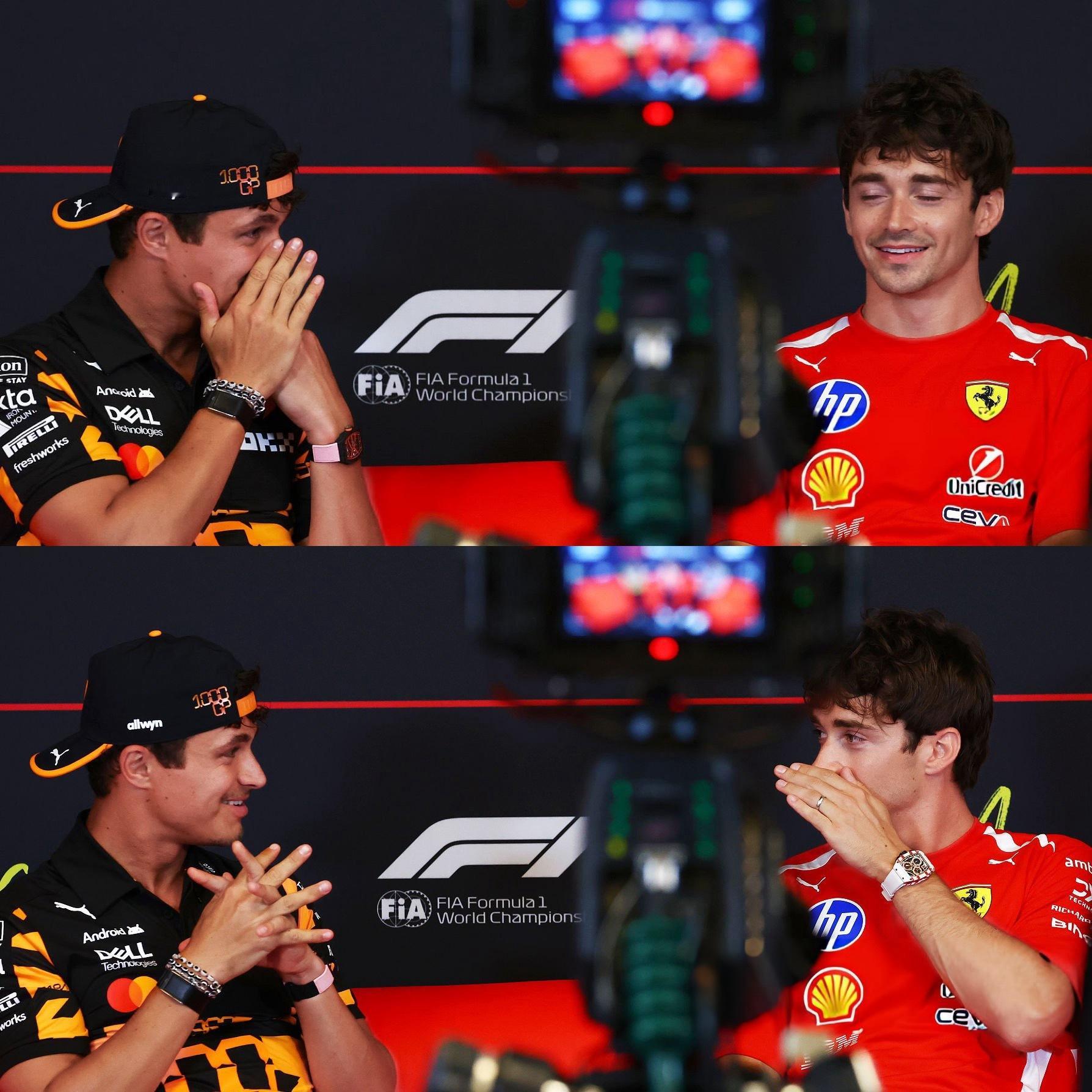 🎙️为什么你选择和 Ferrari 续约这么多年？Charles：我和Fred