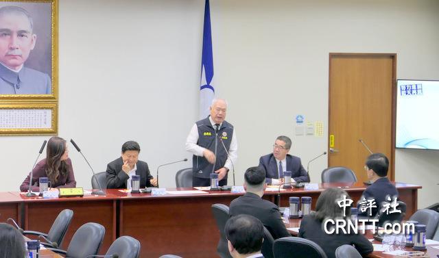 台湾朝野、国民党内有关巨额军购预算的角力到了关键时刻，国民党副主席、黄复兴委员会