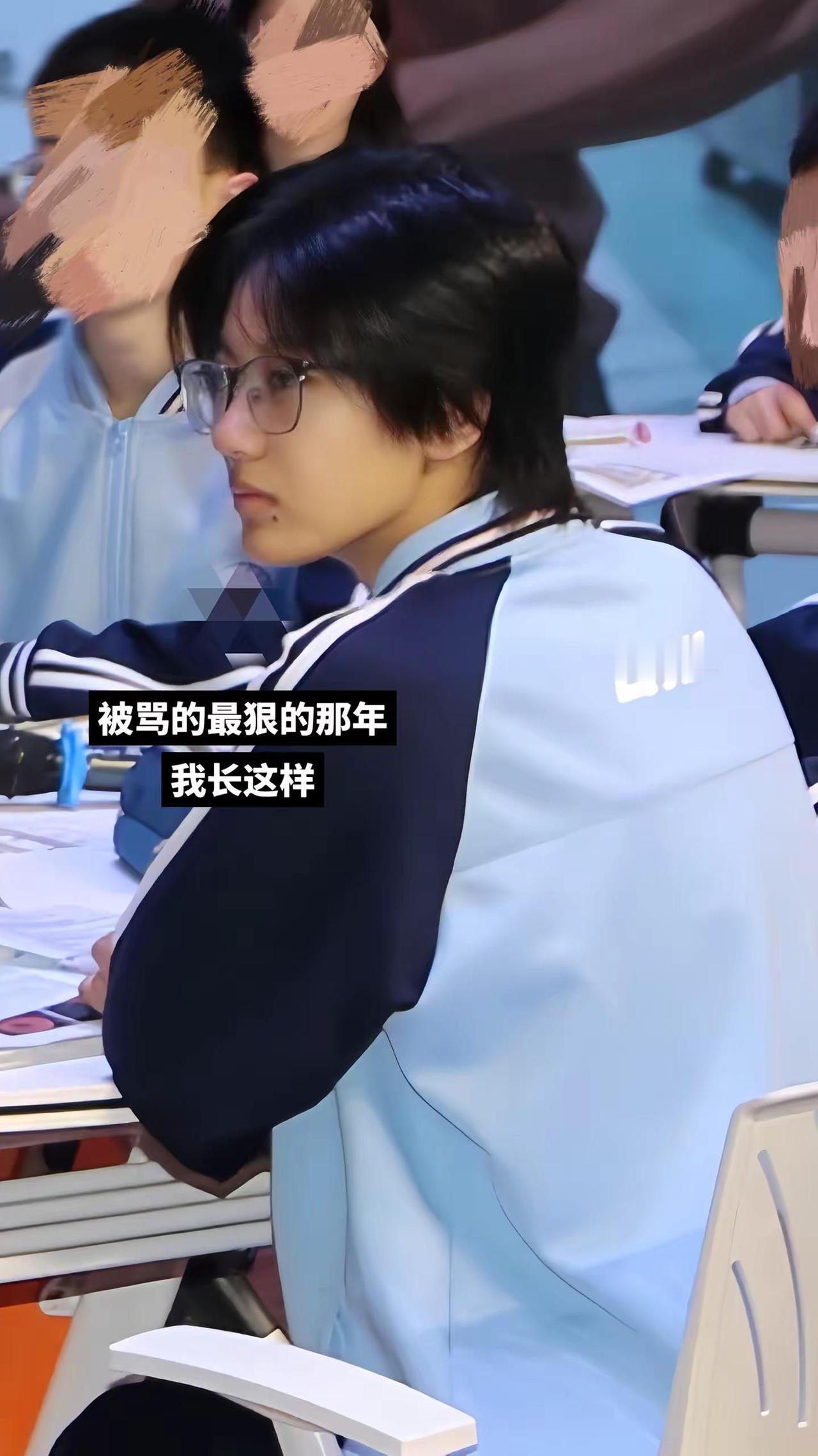 被骂的最狠的那年。其实被骂锥子脸的时候我脸都快笑烂了