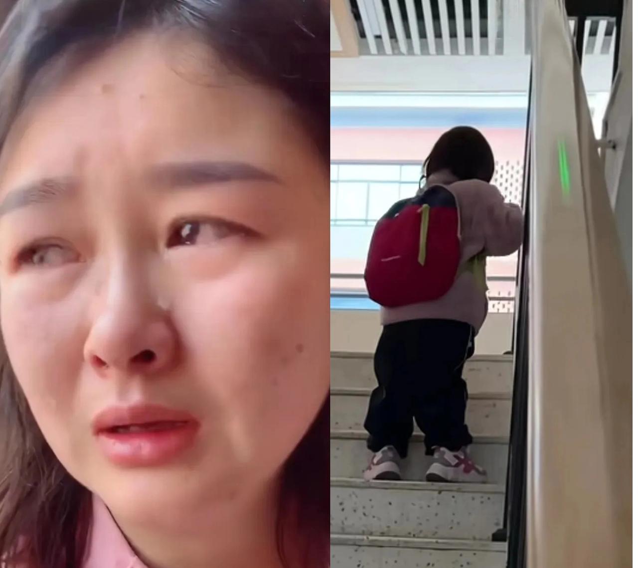 真的看哭了！
孩子有什么错？那个独自上学爬楼的小小身影，藏着离婚家庭最痛的真相—