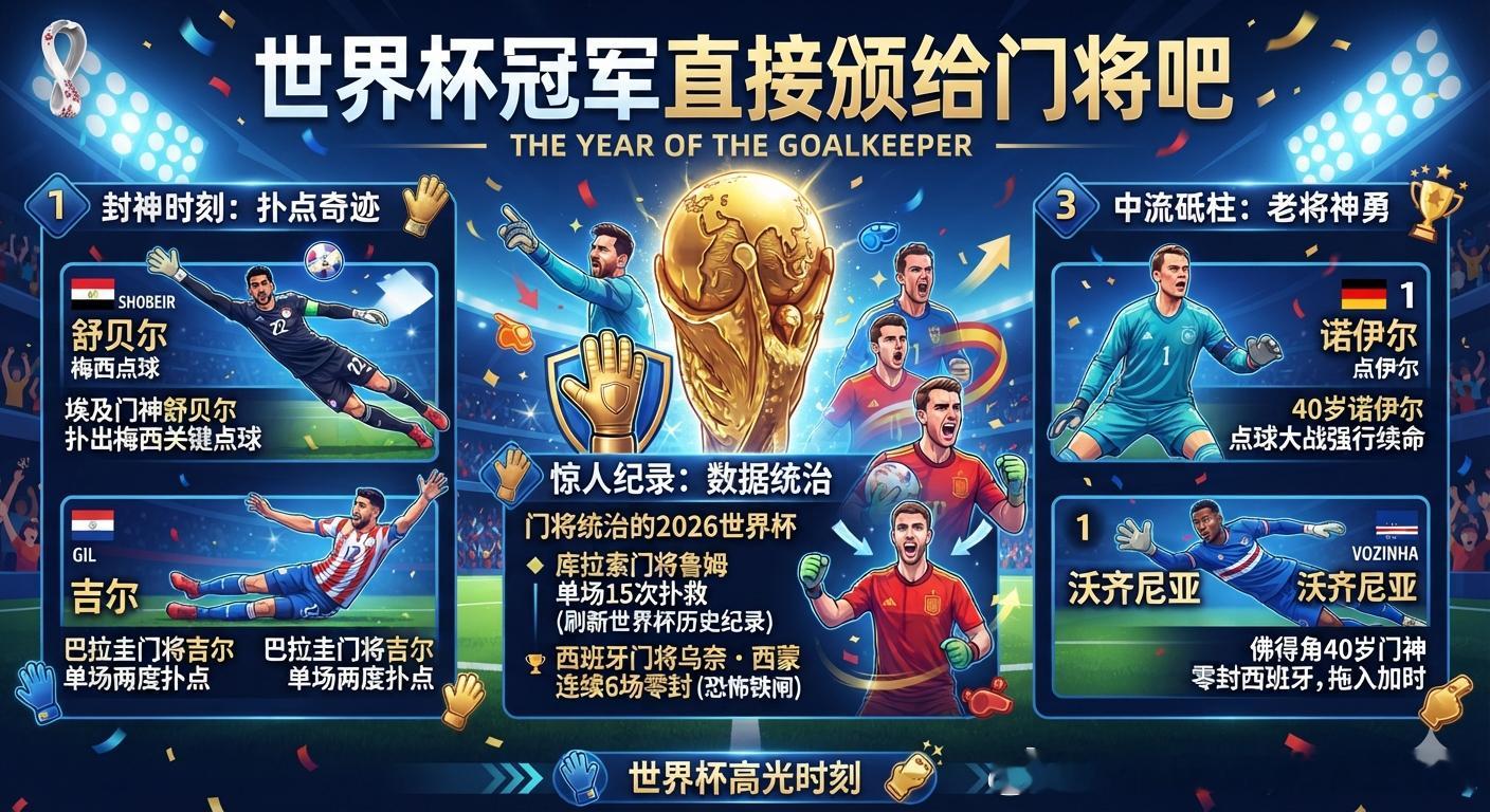 世界杯冠军直接颁给门将吧 大V观赛团 大家都戏称阿根廷队踢的不是世界杯，而是门将
