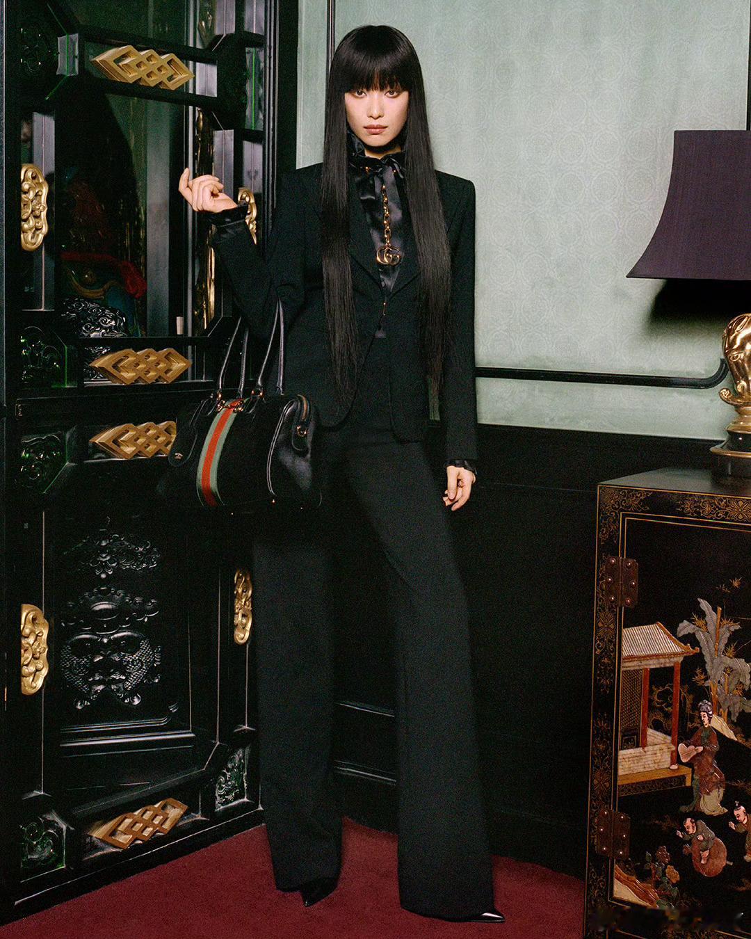 品牌代言人倪妮再次出镜Gucci全新广告形象大片～解锁第24支全球广告， 真正的