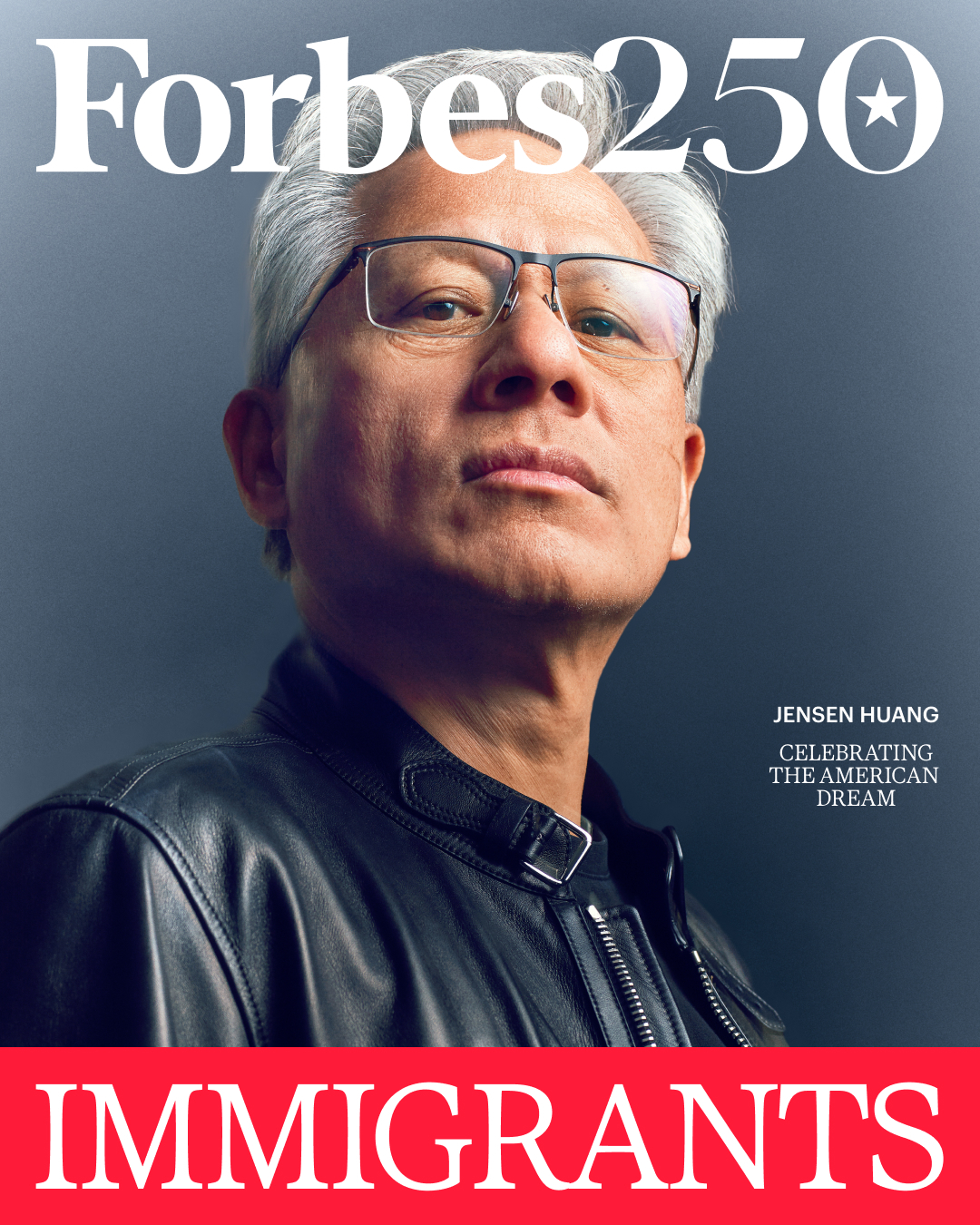 》》》黄仁勋去年写信给员工时表示》》》“英伟达的奇迹…… 如果没有移民，是不可能