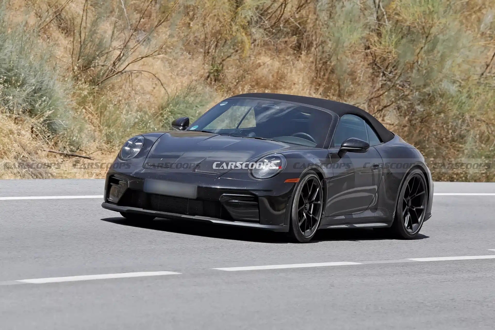 新款保时捷911 Speedster谍照曝光，性能看齐911 GT3[doge]
