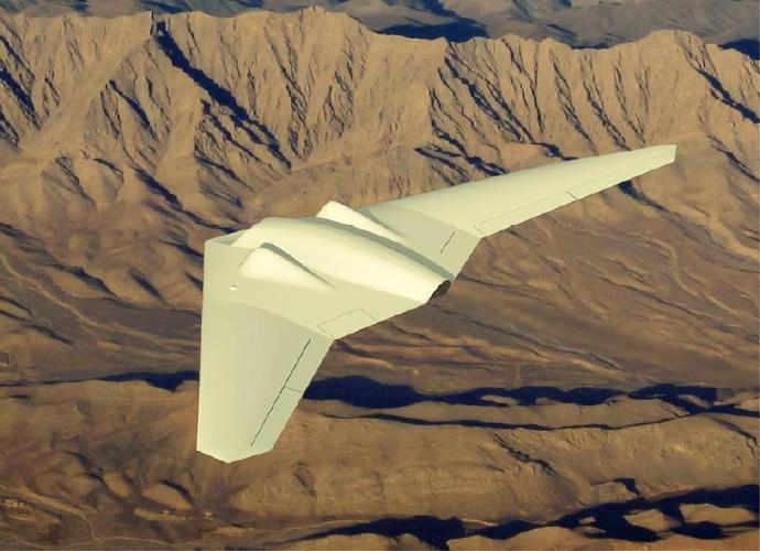 每天认识一件兵器 美国RQ-170“哨兵”无人机RQ-170是洛克希德·马丁公司