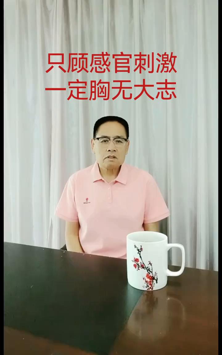只顾感官刺激一定胸无大志。
喜欢沉浸在感官刺激的人一定是胸无大志。感官刺激是低维