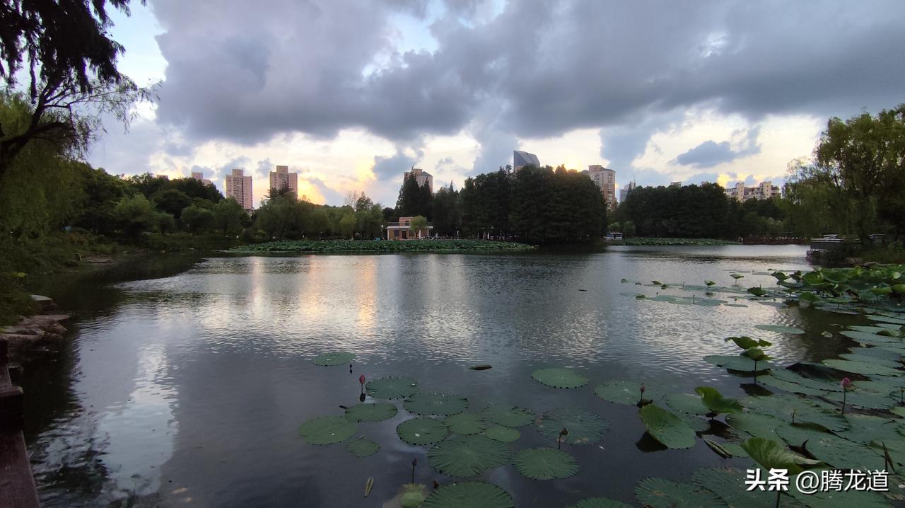 晒图笔记大赛夏日夜晚如水彩画般的美好印象
