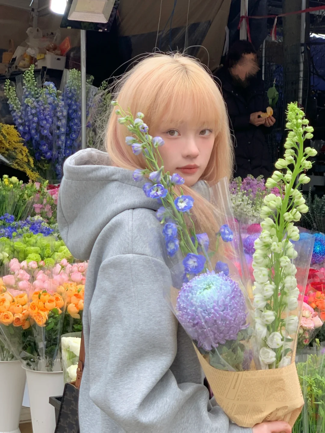 见花如见面💐