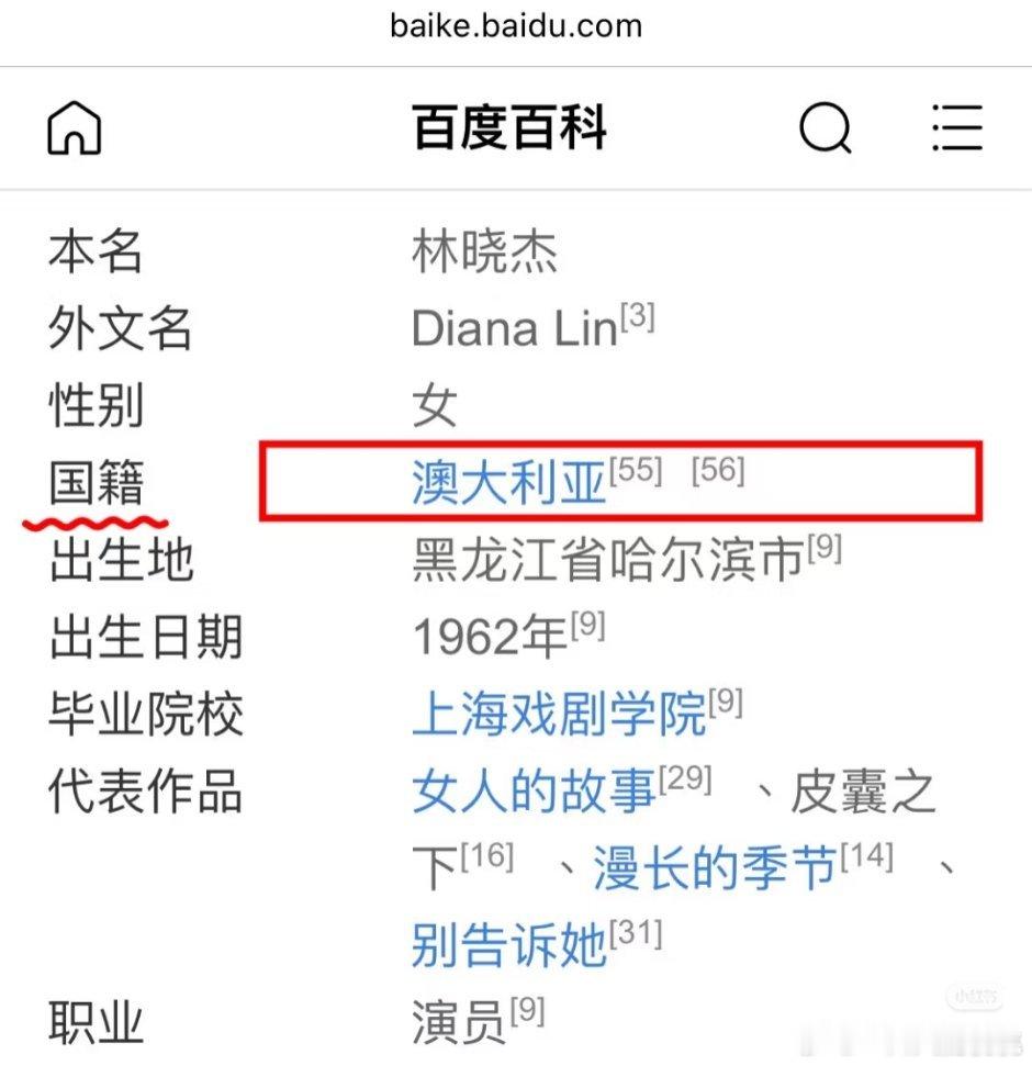 金🐔卡国籍么？林晓杰应该提名不了女配吧 ​​​