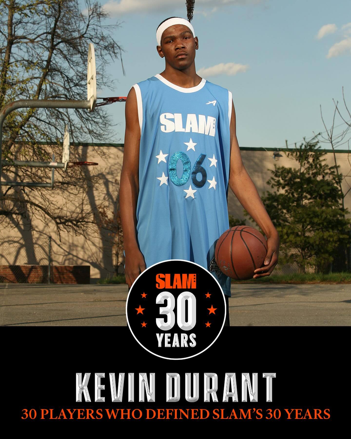 那些年，杜兰特登上过的《SLAM》杂志封面。 ​ ​​​