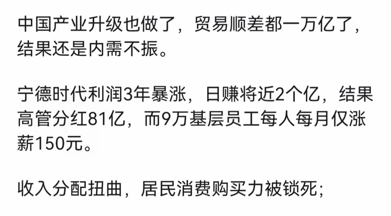 这也是近段时间宁德时代在舆论上招人讨厌的一个原因。

宁德时代去年赚走了整个汽车