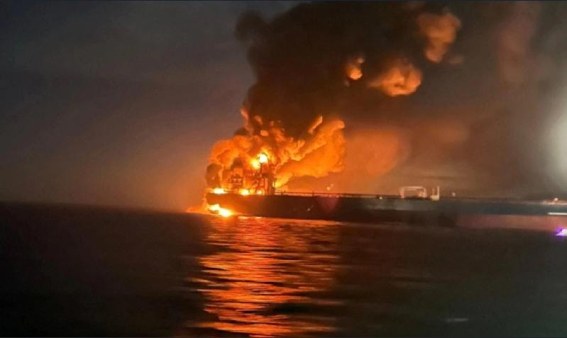 28日，乌克兰安全局（SBU）与乌克兰海军联手，打击了两艘遭制裁的俄罗斯“影子船