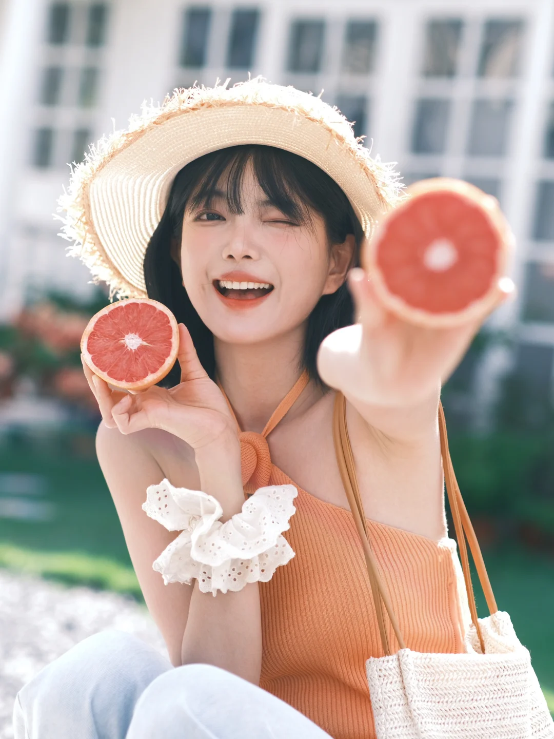 咬一口西柚味的夏天🍊⋆⁺⋆🍹