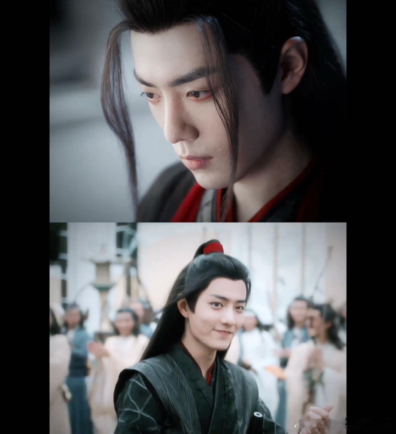 田嘉瑞的表现太让人惊喜！吹蜡烛猜角色时，毫不犹豫秒认肖战的魏无羡，反应快且精准，