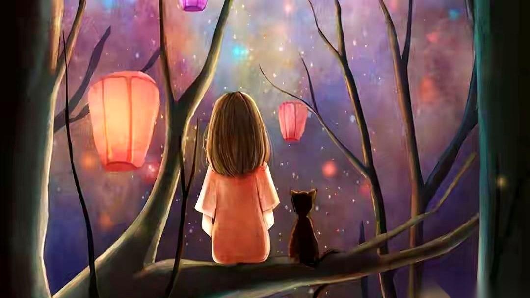 他凌晨两点，给我三周前的朋友圈点了个赞。
手机屏幕亮起的那一下，我整个人从床上弹