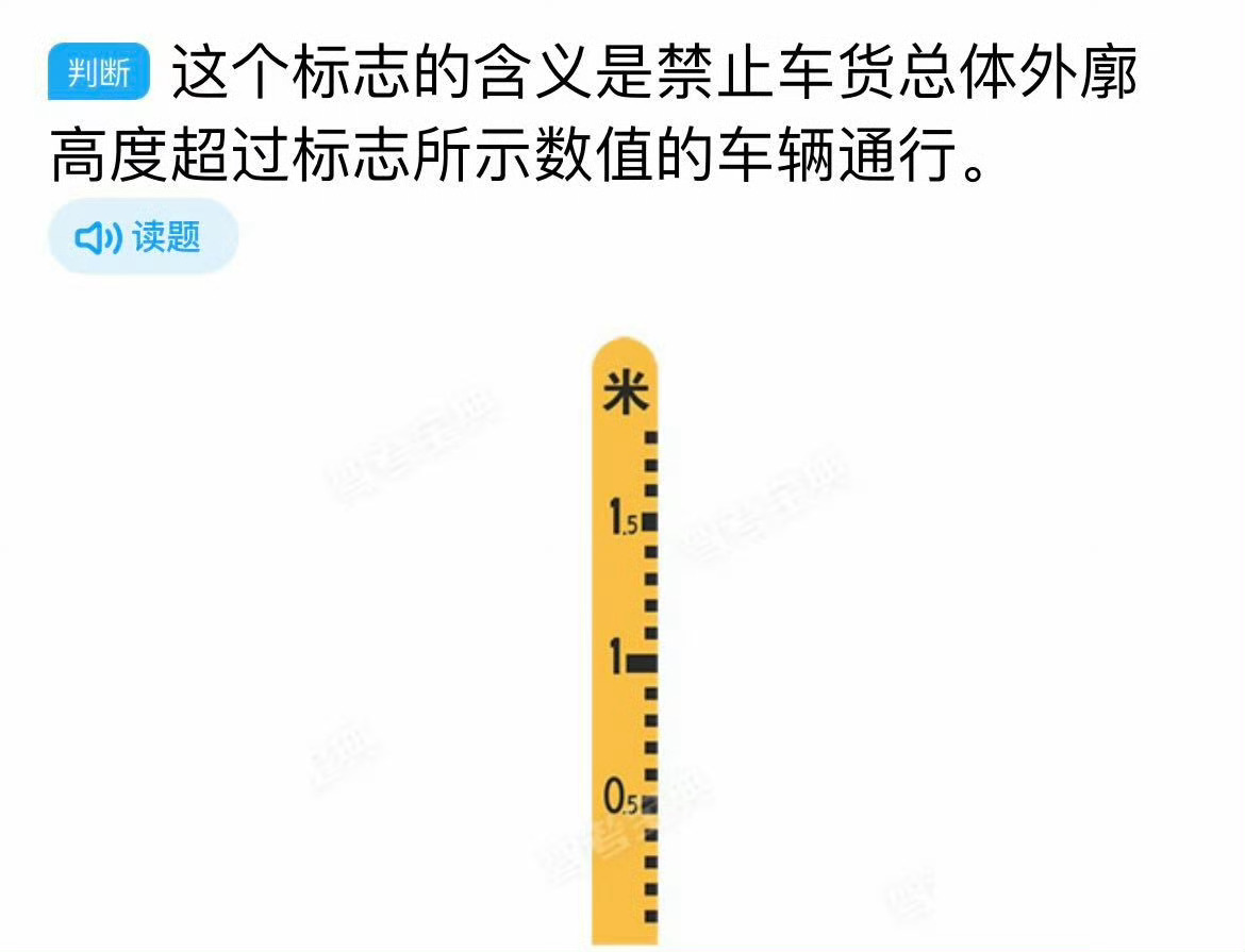 图中黄色图标为【注意积水标志】自2022年10月1日起在全国范围实施。属于警告标